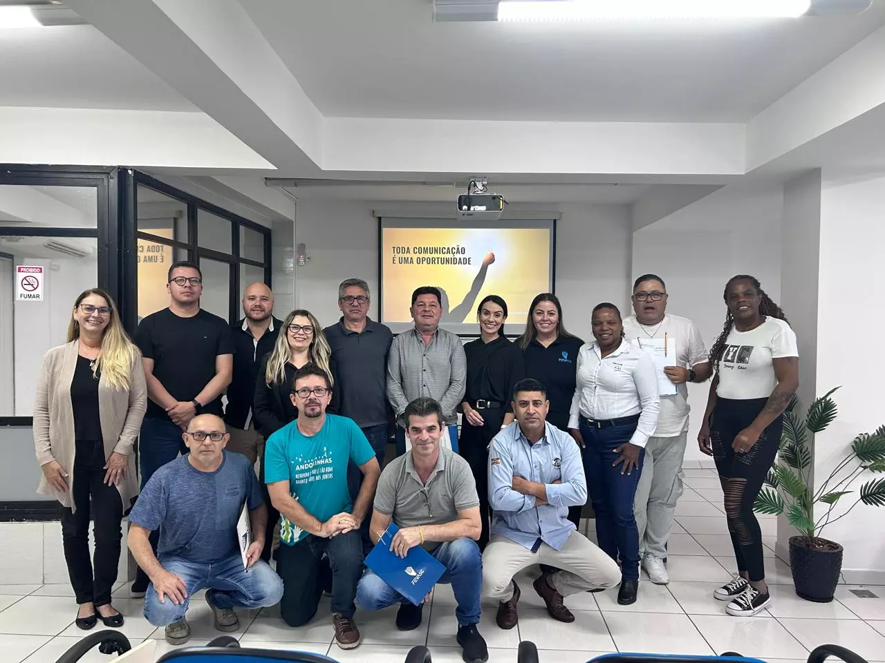 Curso de Oratória e Expressão Sindical fortalece comunicação entre sindicatos filiados à FEVASC Curso de Oratória e Expressão Sindical fortalece comunicação entre sindicatos filiados à FEVASC